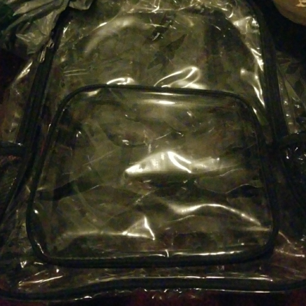 Clear backpack